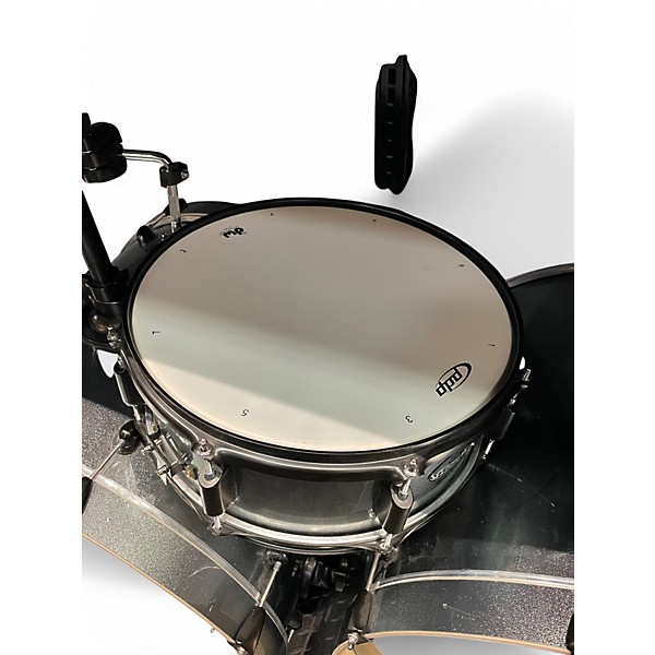 Used PDP by DW 8 Piece DOUBLE DRIVE Gray Drum Kit