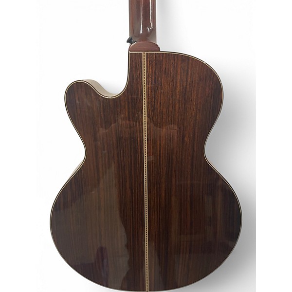 Used Santa Cruz F Cutaway Natural Acoustic Guitar