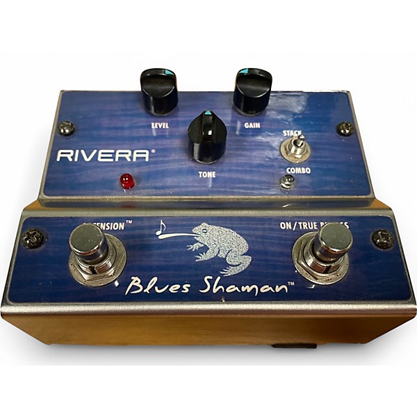Used Rivera Blues Shaman Overdrive Effect Pedal