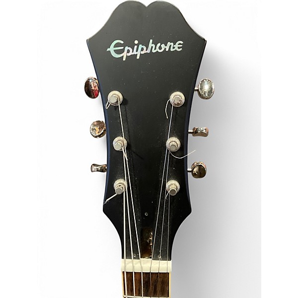 Used Epiphone casino worn Black Onyx Hollow Body Electric