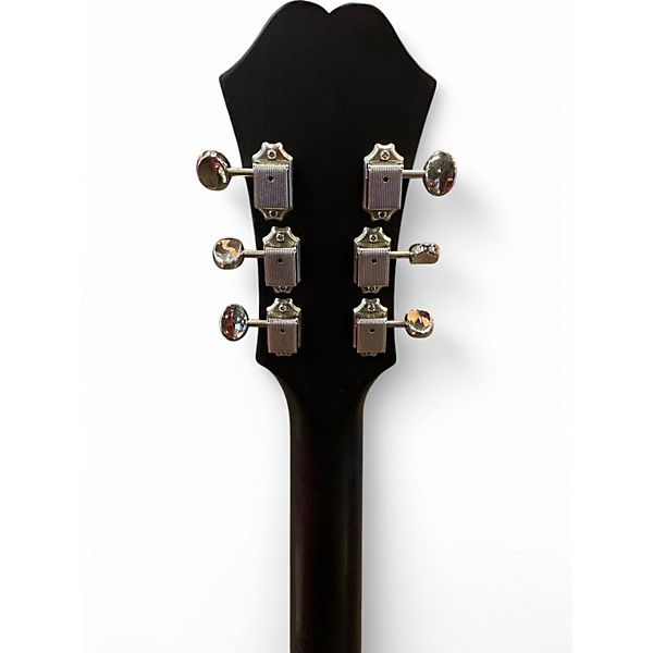 Used Epiphone casino worn Black Onyx Hollow Body Electric Guitar