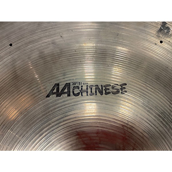 Used SABIAN 20in AA Chinese Cymbal
