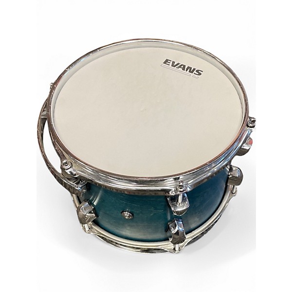 Used SJC 5 Piece Tour Series Emerald Green Drum Kit