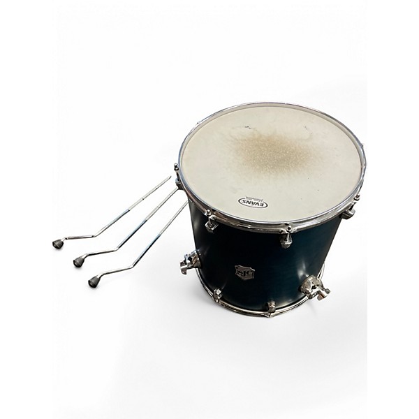 Used SJC 5 Piece Tour Series Emerald Green Drum Kit