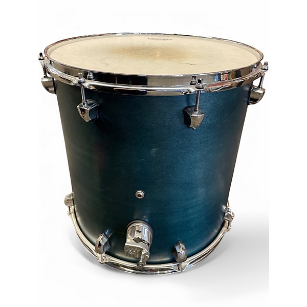 Used SJC 5 Piece Tour Series Emerald Green Drum Kit