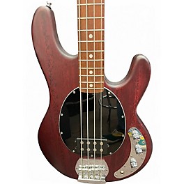Used Sterling by Music Man Stingray Walnut Stain Electric Bass Guitar
