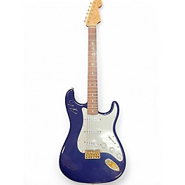 Used Fender Artist Series Robert Cray Stratocaster Purple Solid Body Electric Guitar
