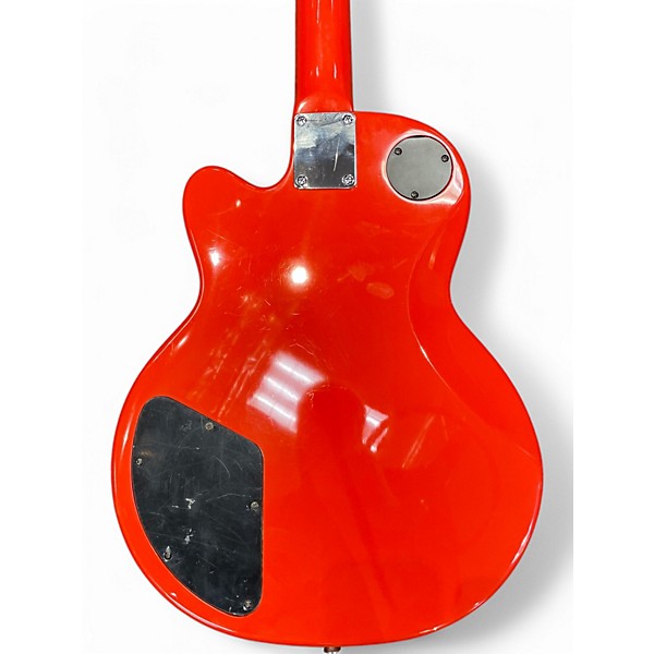 Used DeArmond M66 Fiesta Red Solid Body Electric Guitar