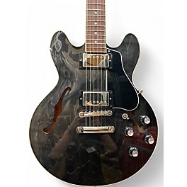 Used Gibson ES339 Trans Black Hollow Body Electric Guitar