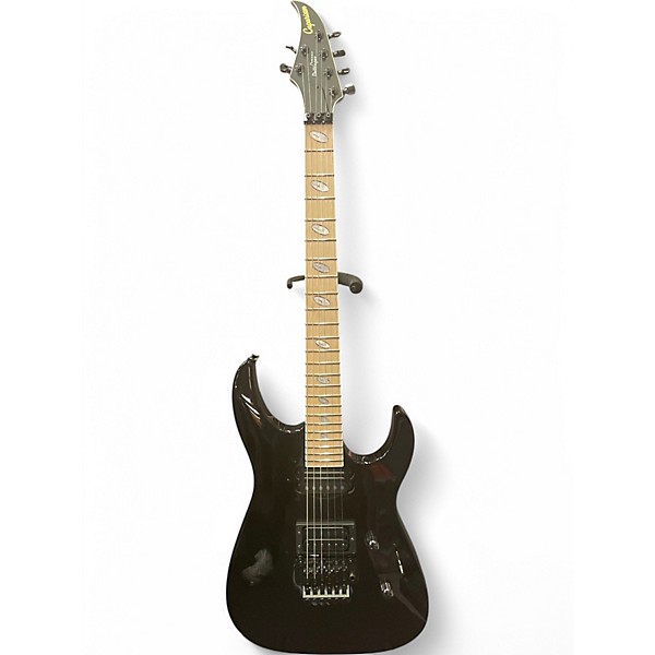 Used 2023 Caparison Guitars Dellinger Prominence MF Transparent Spectrum Black Solid Body Electric Guitar