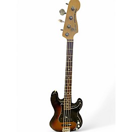 Used 2018 Fender American Standard Precision Bass 2 Color Sunburst Electric Bass Guitar