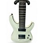 Used Schecter Guitar Research Diamond Series Demon 7 White Solid Body Electric Guitar