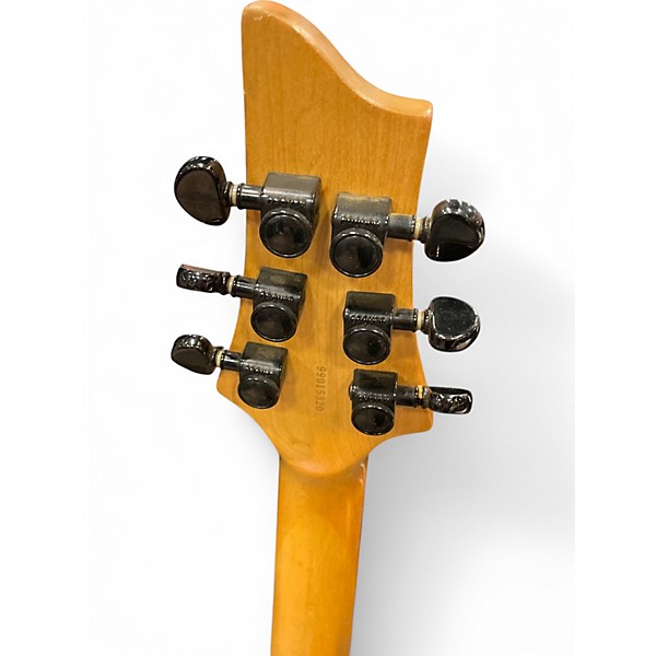 Used Schecter Guitar Research C1 DIAMOND SERIES Blue Solid Body Electric Guitar