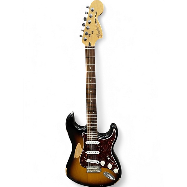 Used Fender Deluxe Stratocaster 2 Tone Sunburst Solid Body Electric Guitar,New Products : American Fashion Style Bags On Sale