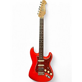 Used 2022 Mario Martin S Fiesta Red Solid Body Electric Guitar