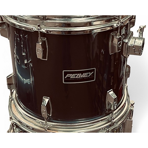 Used Peavey 5 Piece INTERNATIONAL SERIES COBALT BLUE Drum Kit