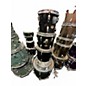 Used 2001 TAMA 5 Piece swingstar Black Drum Kit thumbnail