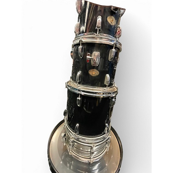 Used 2001 TAMA 5 Piece swingstar Black Drum Kit