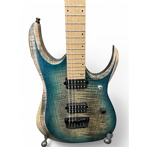 Used Ibanez rgd61al stained sapphire blue burst Solid Body Electric Guitar