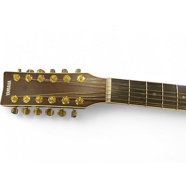 Used Yamaha LL16-12 Natural 12 String Acoustic Electric Guitar