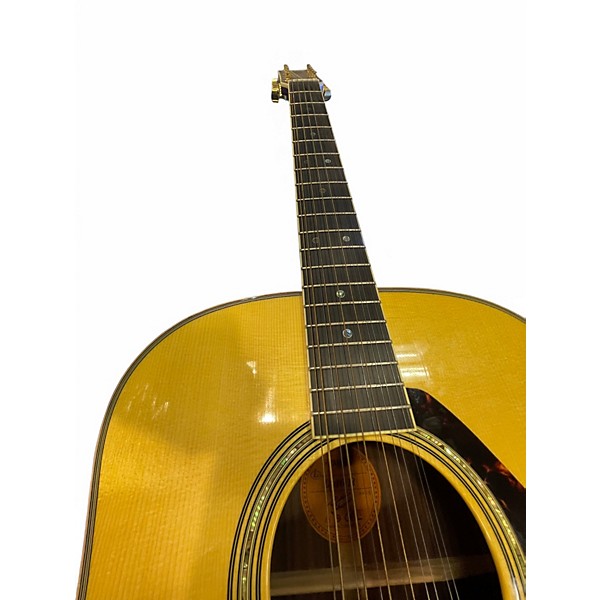 Used Yamaha LL16-12 Natural 12 String Acoustic Electric Guitar
