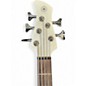 Used Yamaha TRBX505 Trans White Electric Bass Guitar