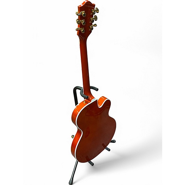 Used Gretsch Guitars G6120TLH NASHVILLE WESTERN ORANGE Hollow Body Electric Guitar