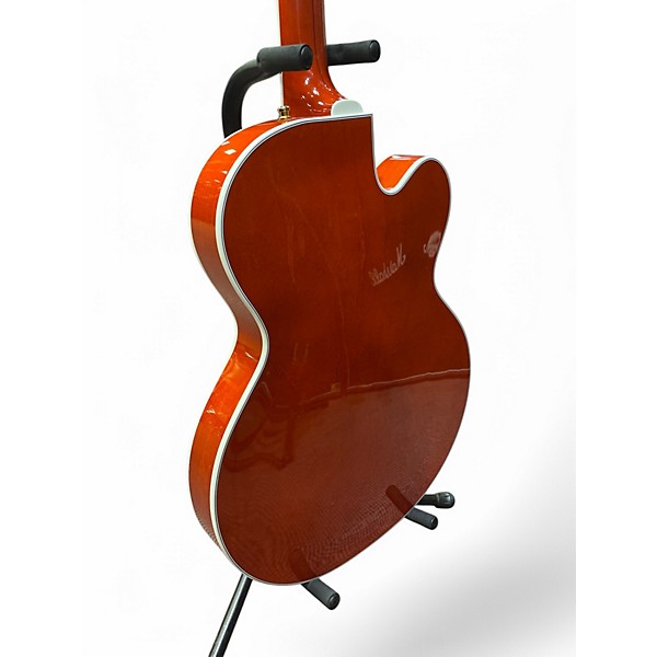 Used Gretsch Guitars G6120TLH NASHVILLE WESTERN ORANGE Hollow Body Electric Guitar