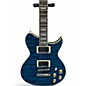 Used Washburn WI66PROQ Trans Blue Solid Body Electric Guitar