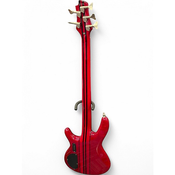 Used Cort Artisan Red Electric Bass Guitar