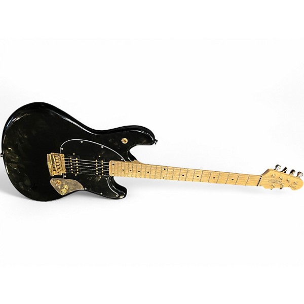 Used Sterling by Music Man jared dines signature stingray gloss black Solid Body Electric Guitar