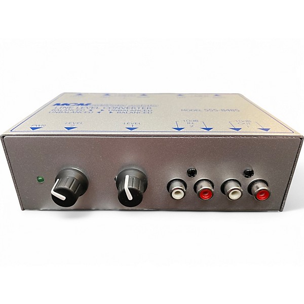 Used Mcm Custom Audio Line Level Convertor Signal Processor