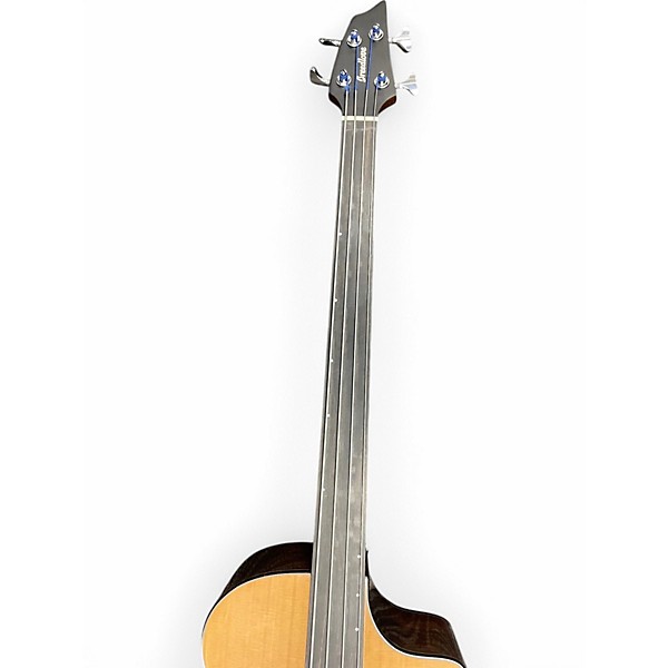 Used Breedlove Solo Jumbo Bass CE Natural Acoustic Bass Guitar