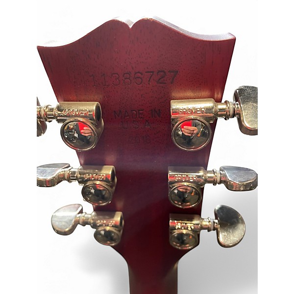 Used 2016 Gibson ES-335 SATIN FADED CHERRY Hollow Body Electric Guitar