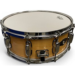 Used TAMA 5.5X14 Artwood Mighty Hoop Snare Natural Drum