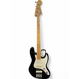 Vintage 1984 Fender 1984 JAZZ BASS Black Electric Bass Guitar