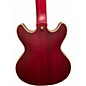 Used D'Angelico DELUXE MINI DC Satin Red Hollow Body Electric Guitar