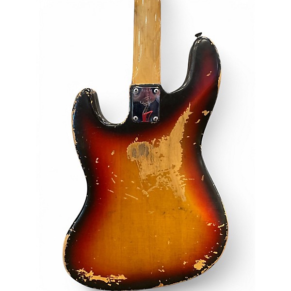 ベース Fender Jazz Base 1971 Vintage Sunburst Vintage 1971 Fender 1970S Jazz Bass 3 Color Sunburst
