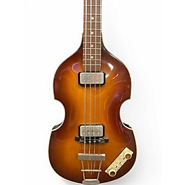 Used Hofner Violin Vintage 63 Sunburst Electric Bass Guitar