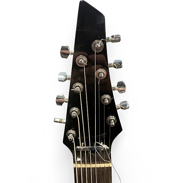 Used Hadean ELS 8 STRING GTR BLACK Solid Body Electric Guitar