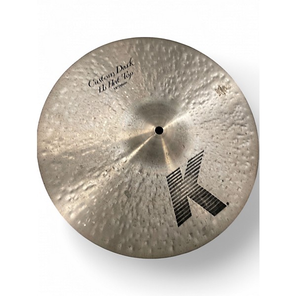 Used Zildjian 14in K Custom Dark Hi Hat Pair Cymbal