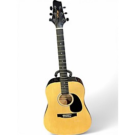 Used Stagg acoustic Natural Acoustic Guitar