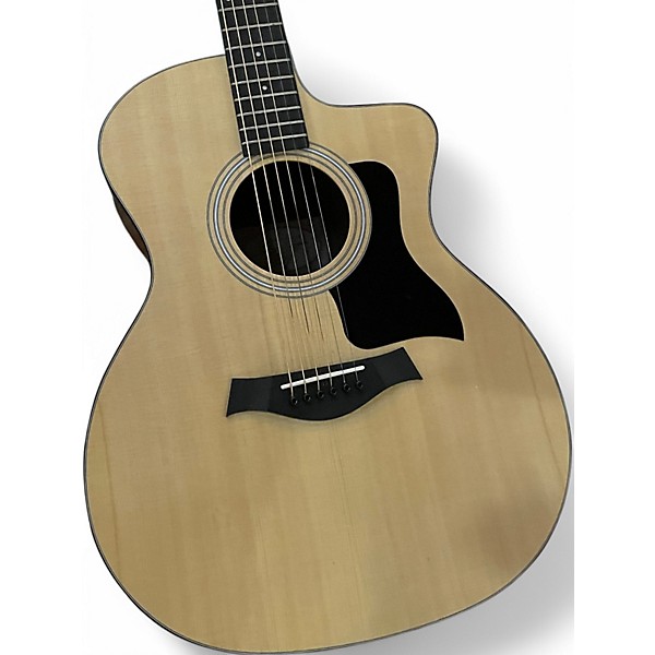 Used Taylor 114CE Natural Acoustic Electric Guitar