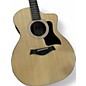 Used Taylor 114CE Natural Acoustic Electric Guitar