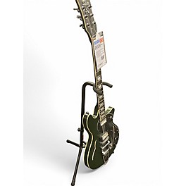 Used Schecter Guitar Research TSH1 Green Hollow Body Electric Guitar