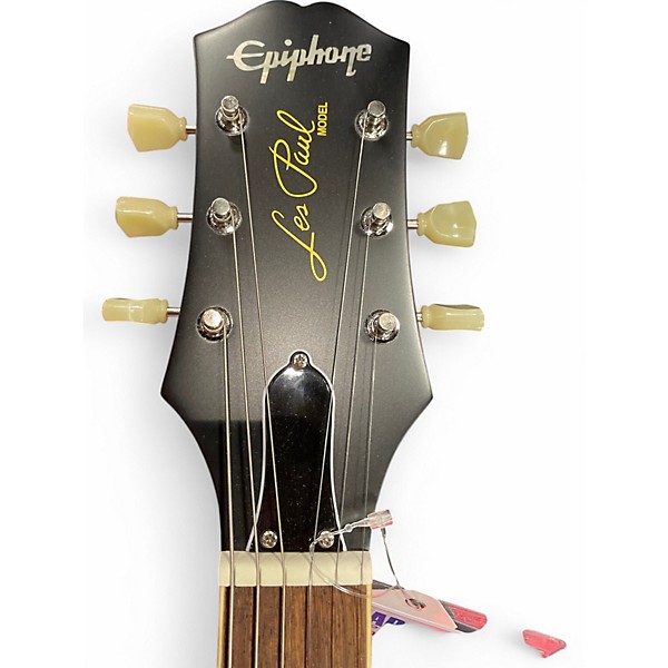 Used 2022 Epiphone 1959 Reissue Les Paul Standard Dark Cherry Burst Solid Body Electric Guitar