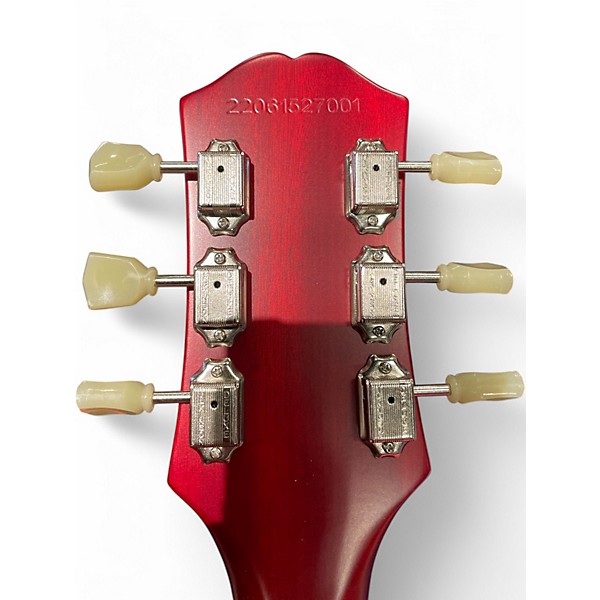 Used 2022 Epiphone 1959 Reissue Les Paul Standard Dark Cherry Burst Solid Body Electric Guitar