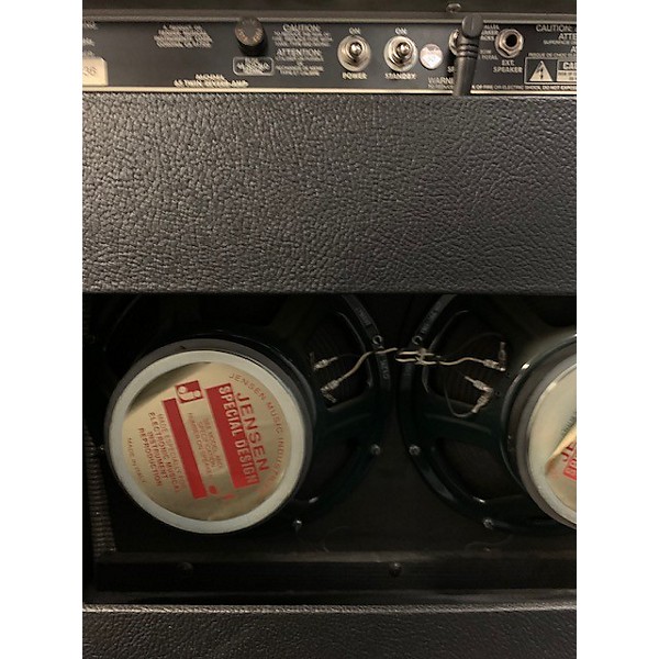 Used Fender 1965 Reissue Twin Reverb 85W 2x12 Tube Guitar Combo Amp