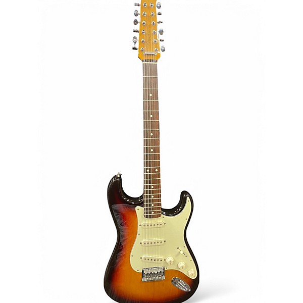 Used Fender fender fsr trad strat 12 string electric 3 Color Sunburst Solid Body Electric Guitar