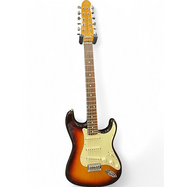 Used Fender fender fsr trad strat 12 string electric 3 Color Sunburst Solid Body Electric Guitar